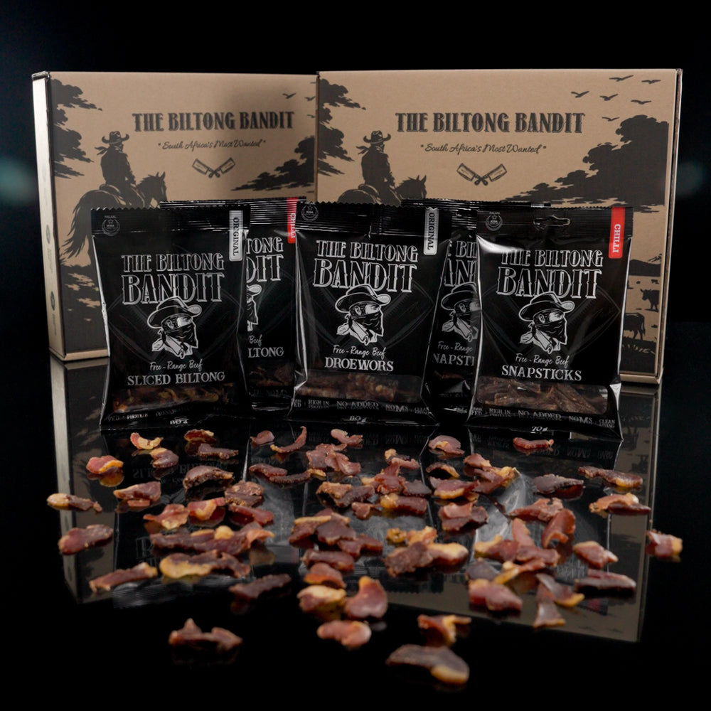 The Biltong Bandit Box - 10 Pack