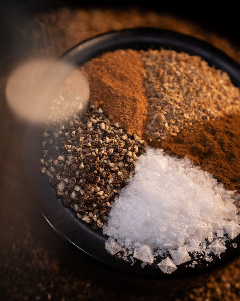 Close-up of premium clean label spice blend