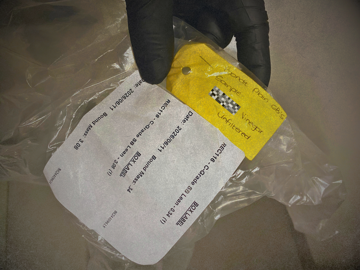 Restricted Territory field note from The Biltong Bandit product development testing